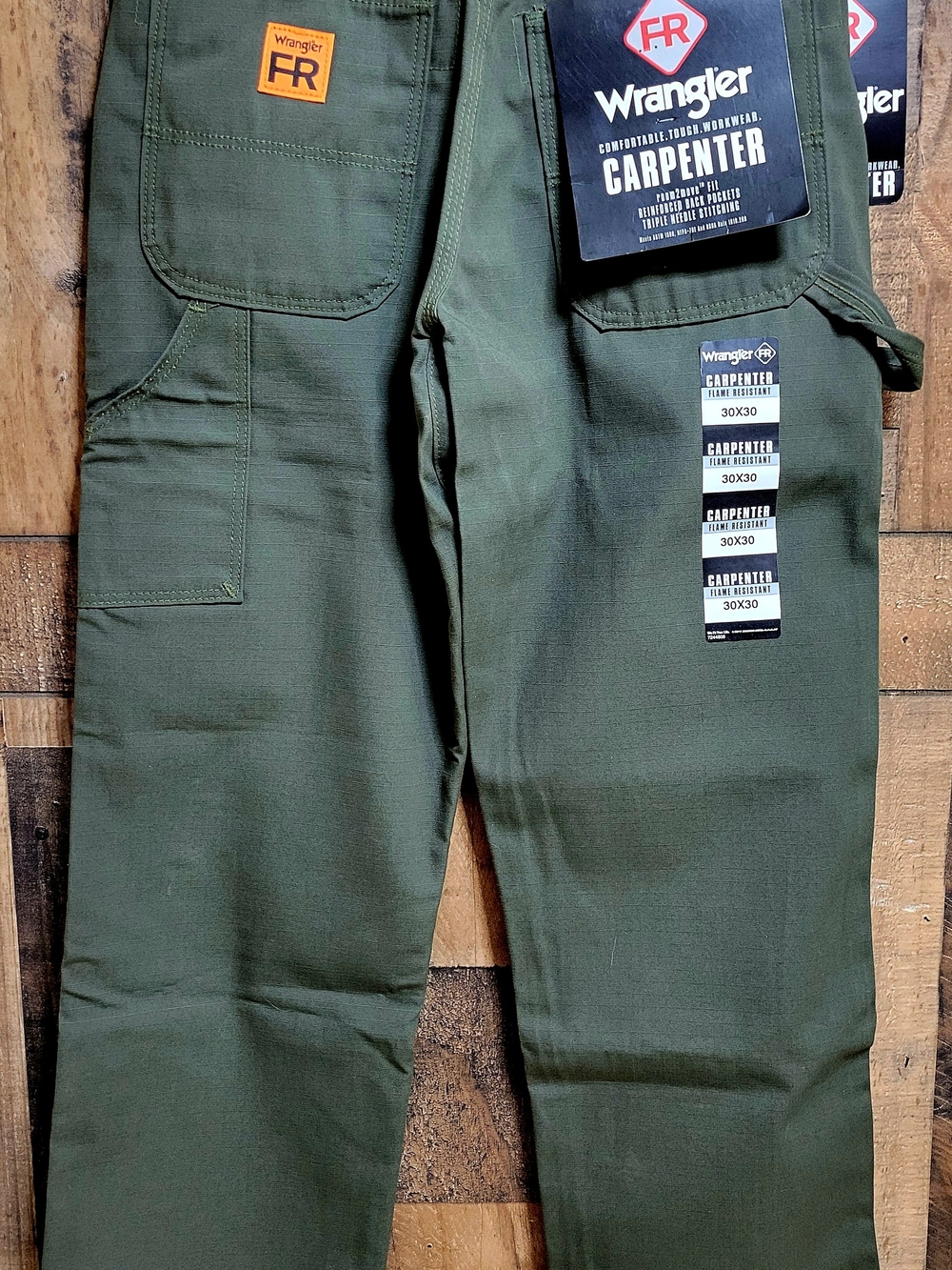 Wrangler Carpenter Flame Resistant Cargo Pants Waist 30